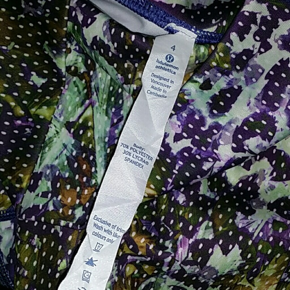 Lululemon athletica capris - Picture 7 of 8